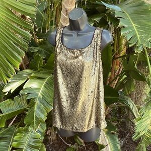 Lafayette 148 sequin sleeveless tank, or camisole